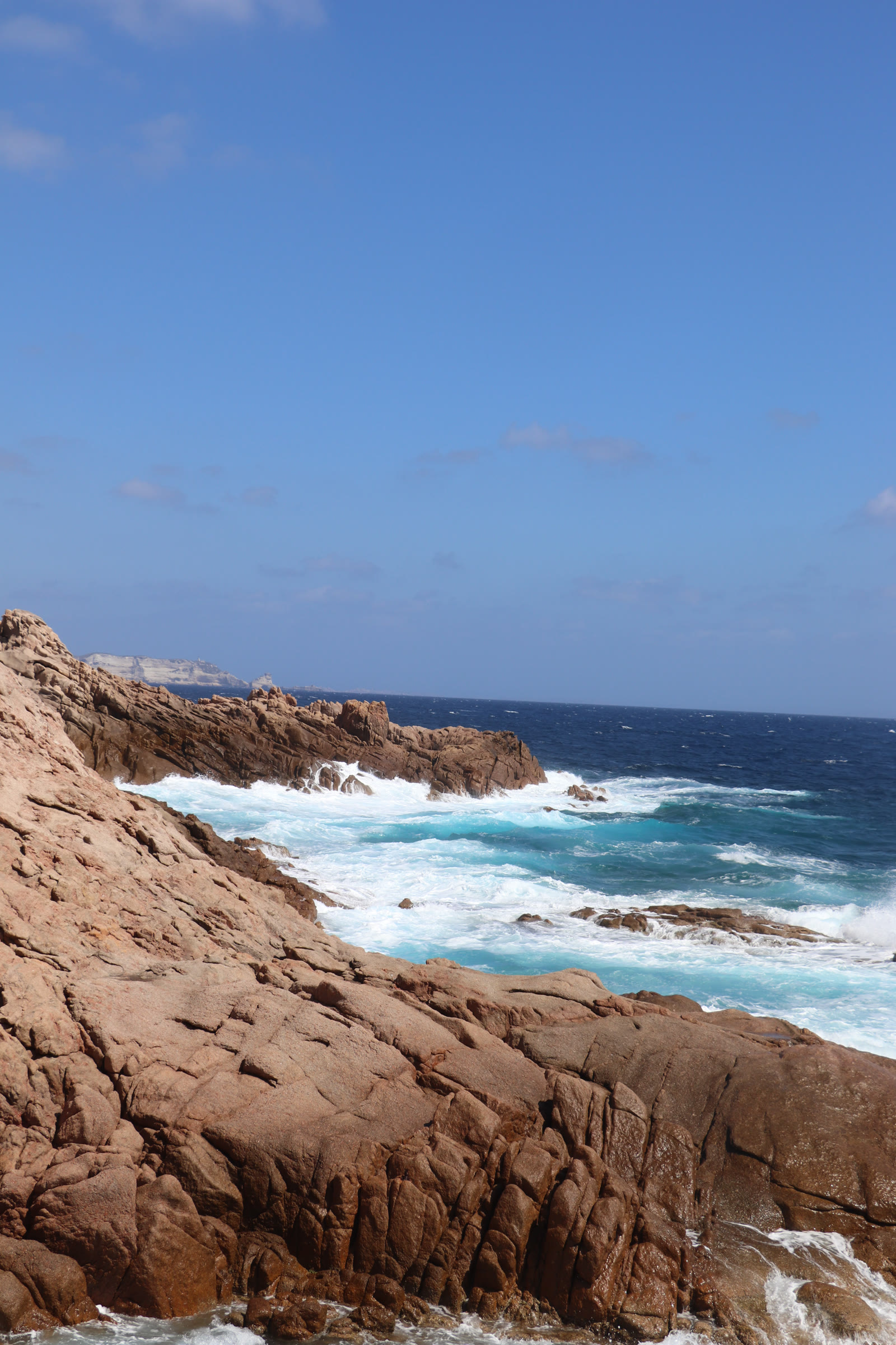 De ruige kust van Corsica